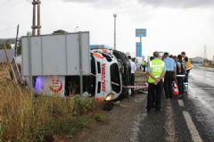 Ambulans Devrildi: 1 Ölü 3 Yaralı