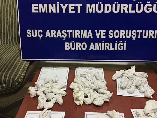 Hayrabolu'da bir otomobilde uyuşturucu ele geçirildi