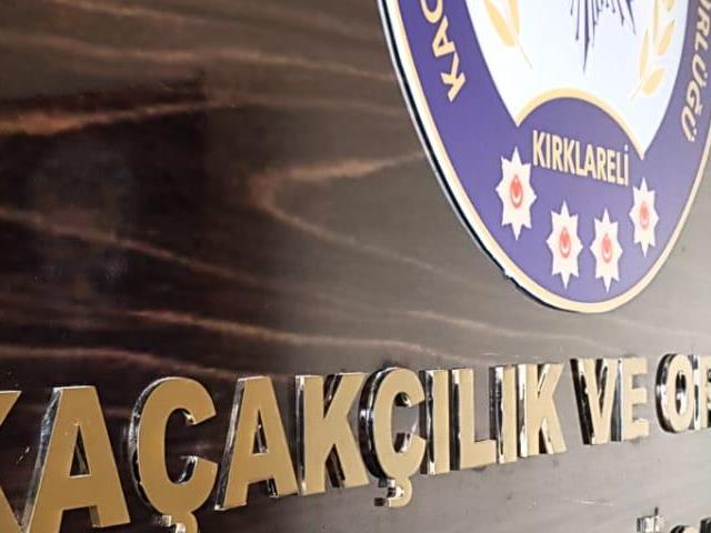 Kırklareli'nde kaçakçılık ve narkotik operasyonlarında 5 ayda 328 şüpheli yakalandı