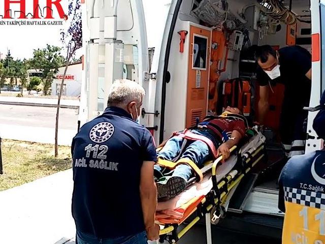 Tekirdağ'da devrilen kamyondaki 3 kişi yaralandı