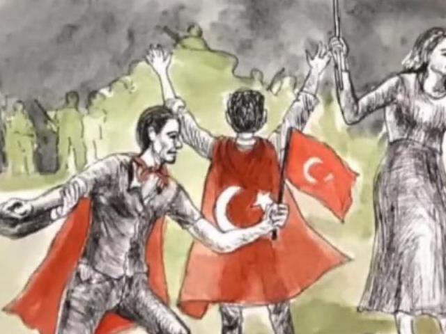 TÜ öğrencilerinden 15 Temmuz'a özel sanal sergi