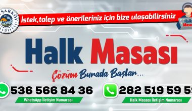 ŞARKÖY BELEDİYESİ’NİN KURUMSAL ÇÖZÜM ADRESİ ‘’HALK MASASI’’