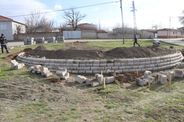 Ergene Belediyesinden İlçeye Yeni Bir Park Daha