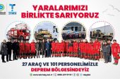 TEKİRDAĞ BÜYÜKŞEHİR BELEDİYESİ TÜM İMKÂNLARINI DEPREM BÖLGESİ İÇİN SEFERBER ETTİ