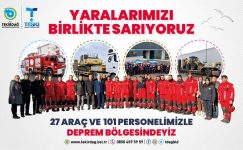 TEKİRDAĞ BÜYÜKŞEHİR BELEDİYESİ TÜM İMKÂNLARINI DEPREM BÖLGESİ İÇİN SEFERBER ETTİ