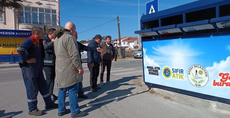 Saray Belediyesi’nden 3 mahalleye Mobil Atık Getirme Merkezi