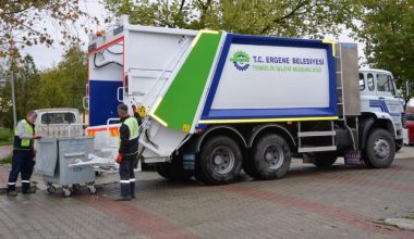 Ergene Belediyesi Günlük 130 Ton Çöp Topluyor