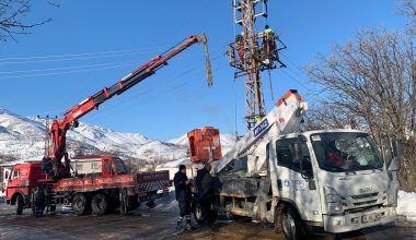 TREDAŞ, DEPREM BÖLGESİNDE ÇALIŞMALARINA DEVAM EDİYOR