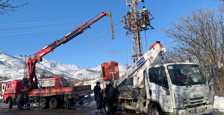 TREDAŞ, DEPREM BÖLGESİNDE ÇALIŞMALARINA DEVAM EDİYOR