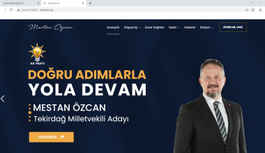 CHP KAMPANYA ALAN ADLARINI AK PARTİLİ VEKİL ADAYINA KAPTIRDI