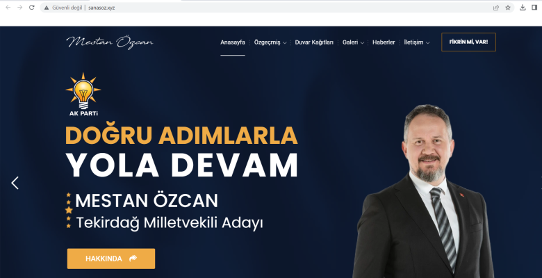 CHP KAMPANYA ALAN ADLARINI AK PARTİLİ VEKİL ADAYINA KAPTIRDI