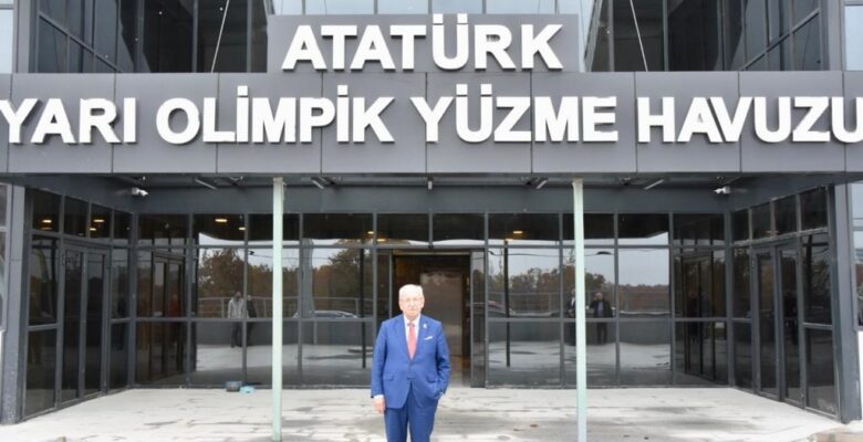 ÇERKEZKÖY ATATÜRK YARI OLİMPİK YÜZME HAVUZU KULLANIMA HAZIR