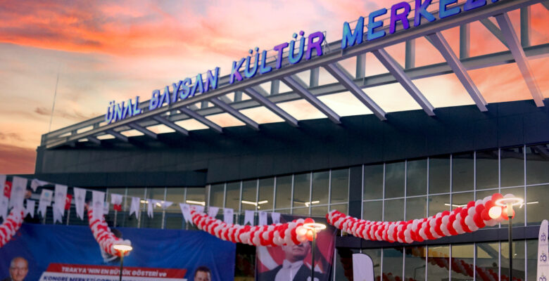 Ünal Baysan Kültür Merkezi Hizmete Girdi