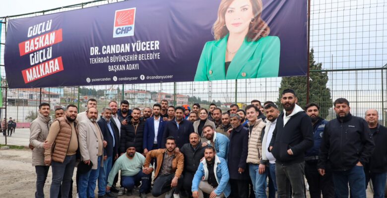 CHP TEKİRDAĞ BÜYÜKŞEHİR BELEDİYE BAŞKAN ADAYI DR. CANDAN YÜCEER’DEN MALKARA ÇIKARTMASI DR. CANDAN YÜCEER, MALKARA’DA COŞKUYLA KARŞILANDI