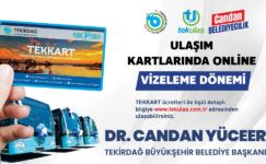 ULAŞIM KARTLARINDA ONLİNE VİZELEME DÖNEMİ