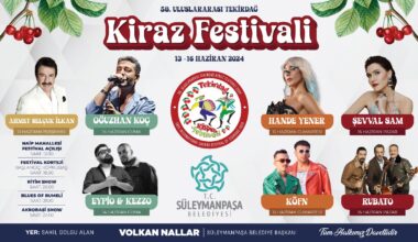 Kiraz Festivali 13 Haziranda Başlıyor