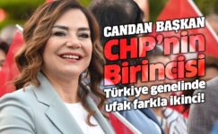 CANDAN BAŞKAN 5 AYDA ZİRVEDE